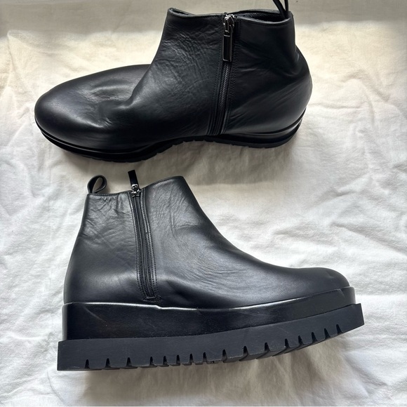 Cordani AIDA BOOTIE IN BLACK LEATHER Sz 40/ US10 - Picture 6 of 10